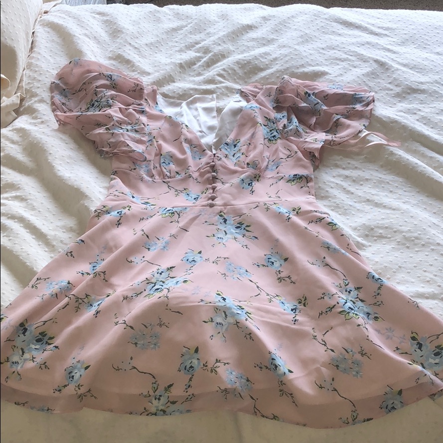 Floral Lpa Mini Dress